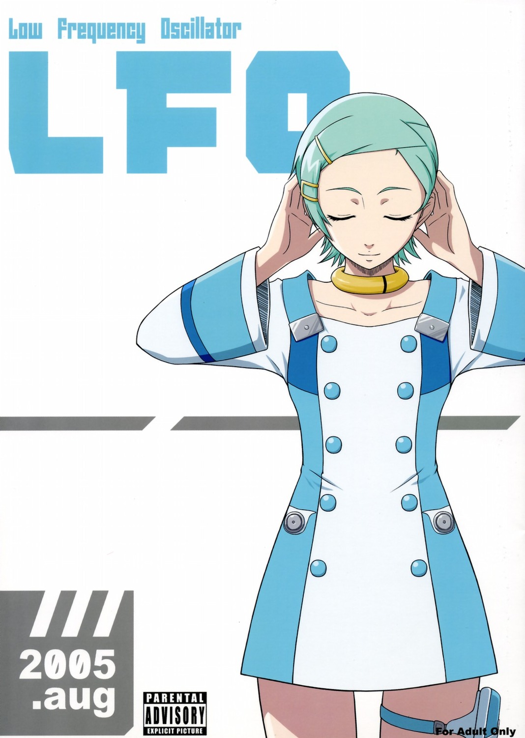 aspergillus, dress, eureka, eureka_seven, garter, okara