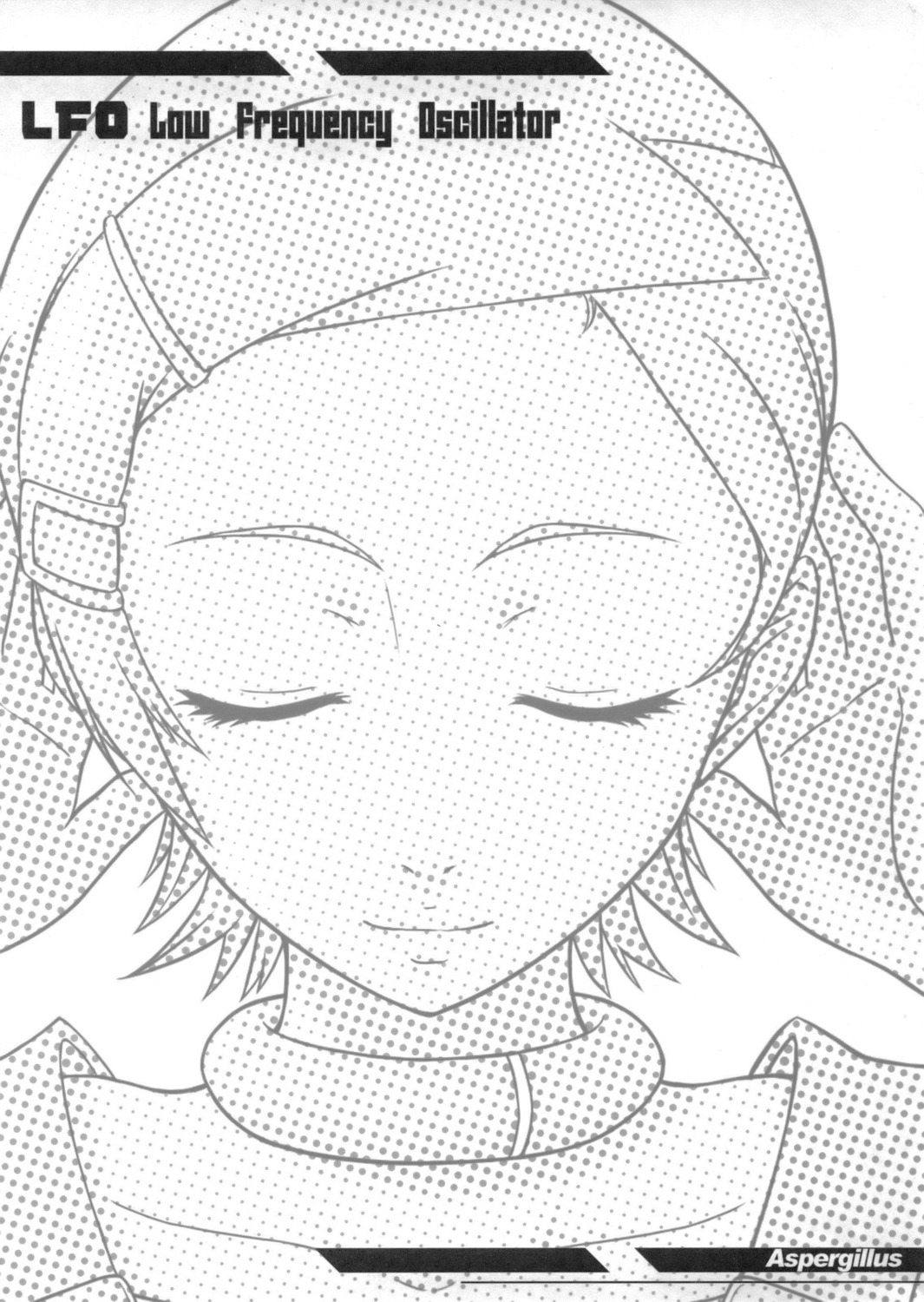 aspergillus, eureka, eureka_seven, monochrome, okara