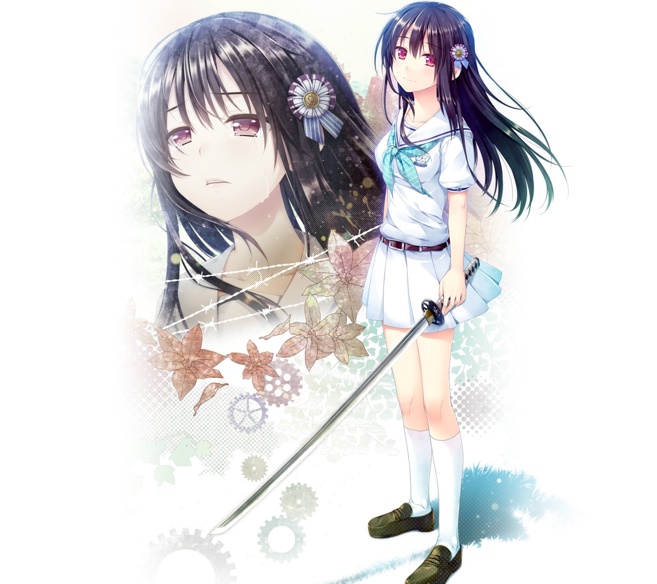 akabeisoft2, alpha, boku_no_hitori_sensou, inuduca_rumi, seifuku, sword