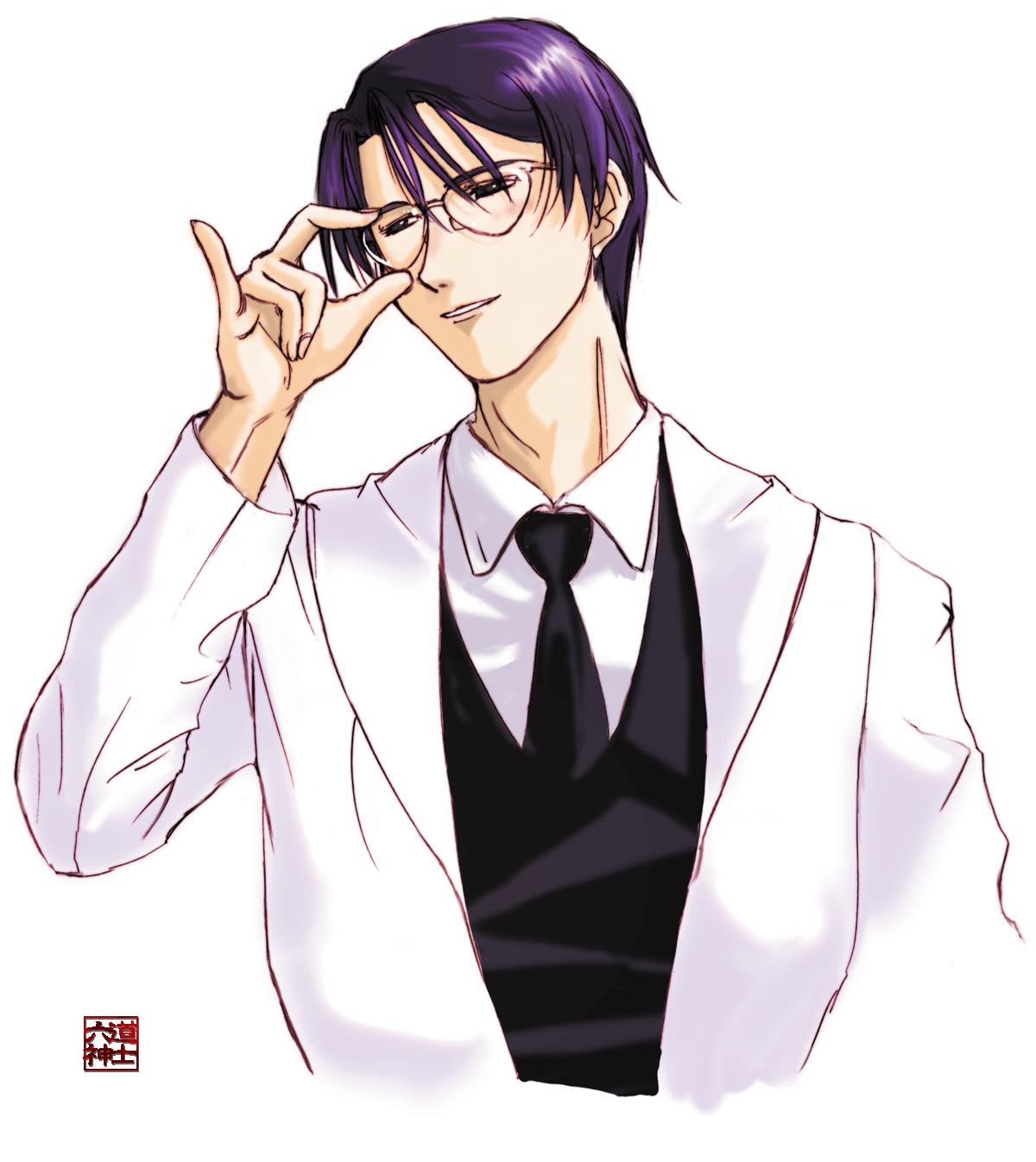 excel_saga, gojo_shioji, male