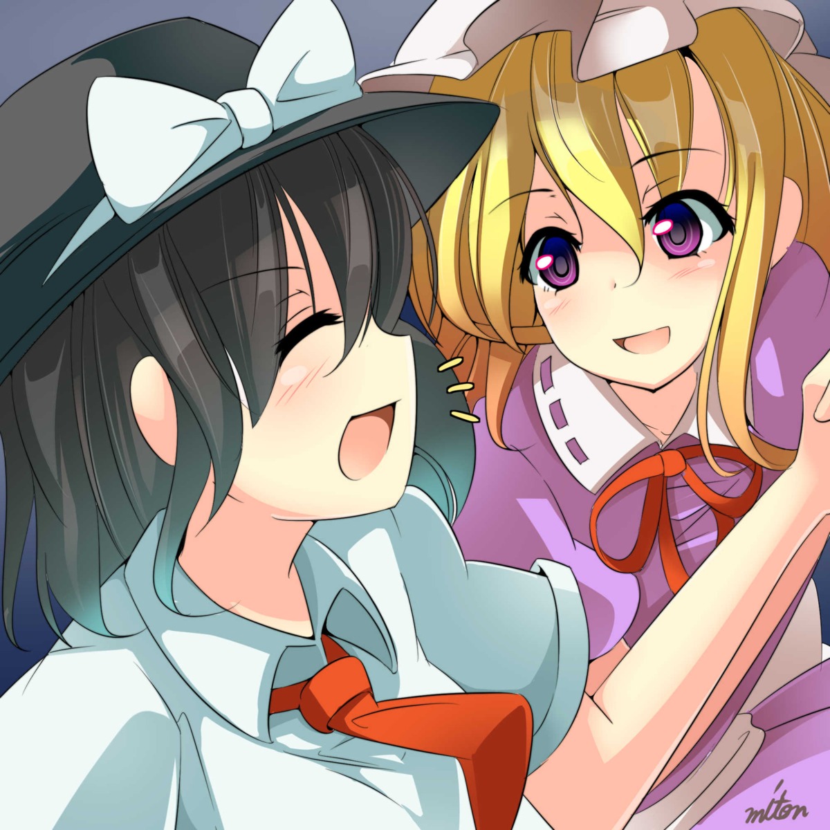 maribel_han, miton15, touhou, usami_renko