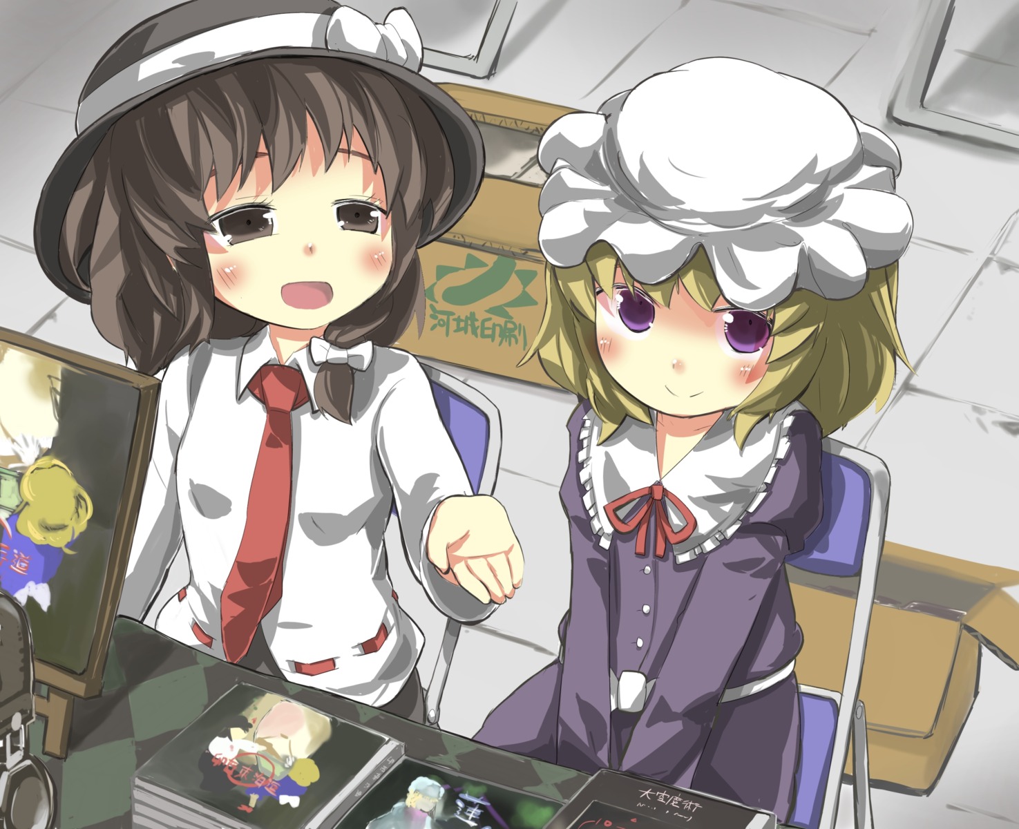 gaoo_(frpjx283), maribel_han, touhou, usami_renko