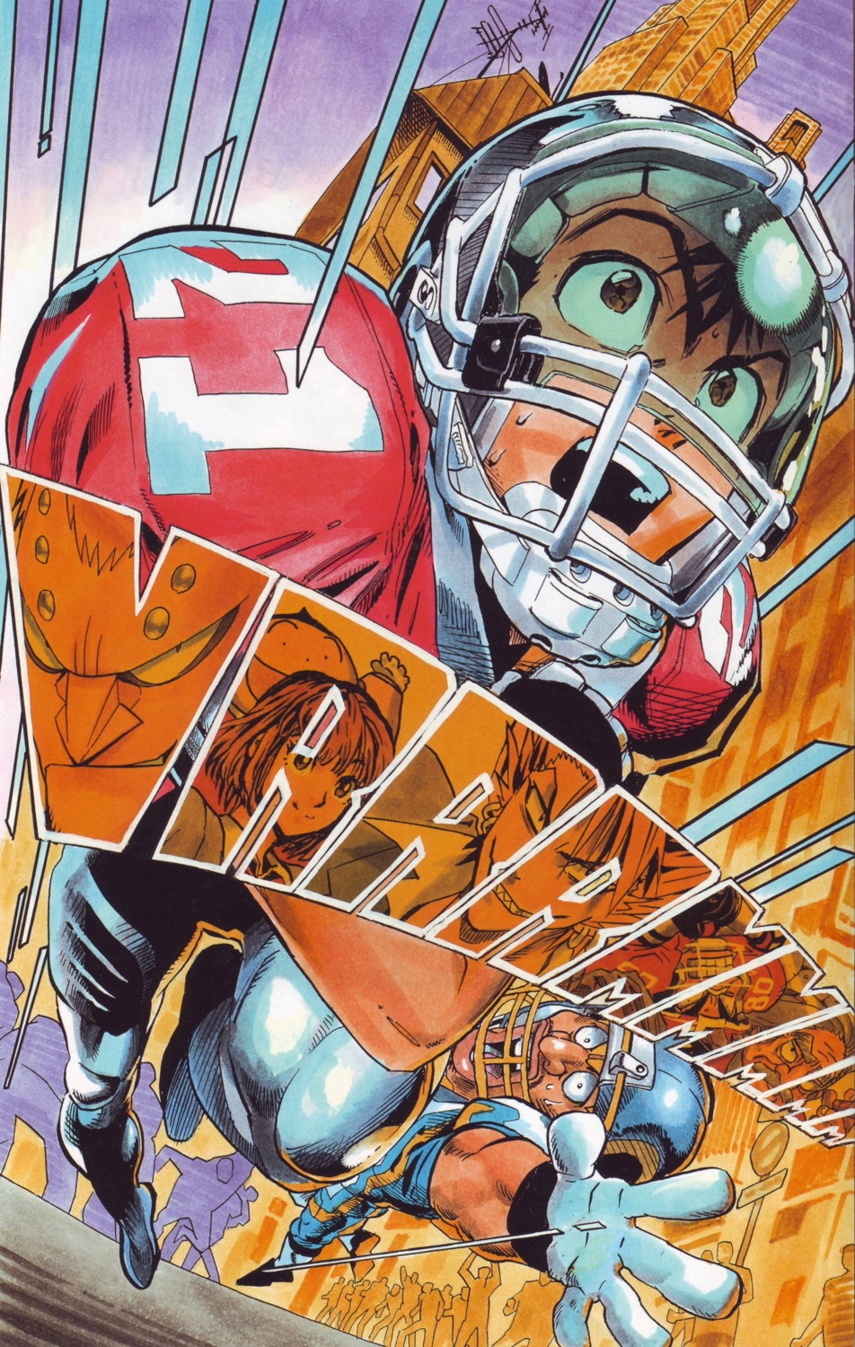 anezaki_mamori, eyeshield_21, hiruma_yoichi, kobayakawa_sena, kurita_ryokan, murata_yuusuke
