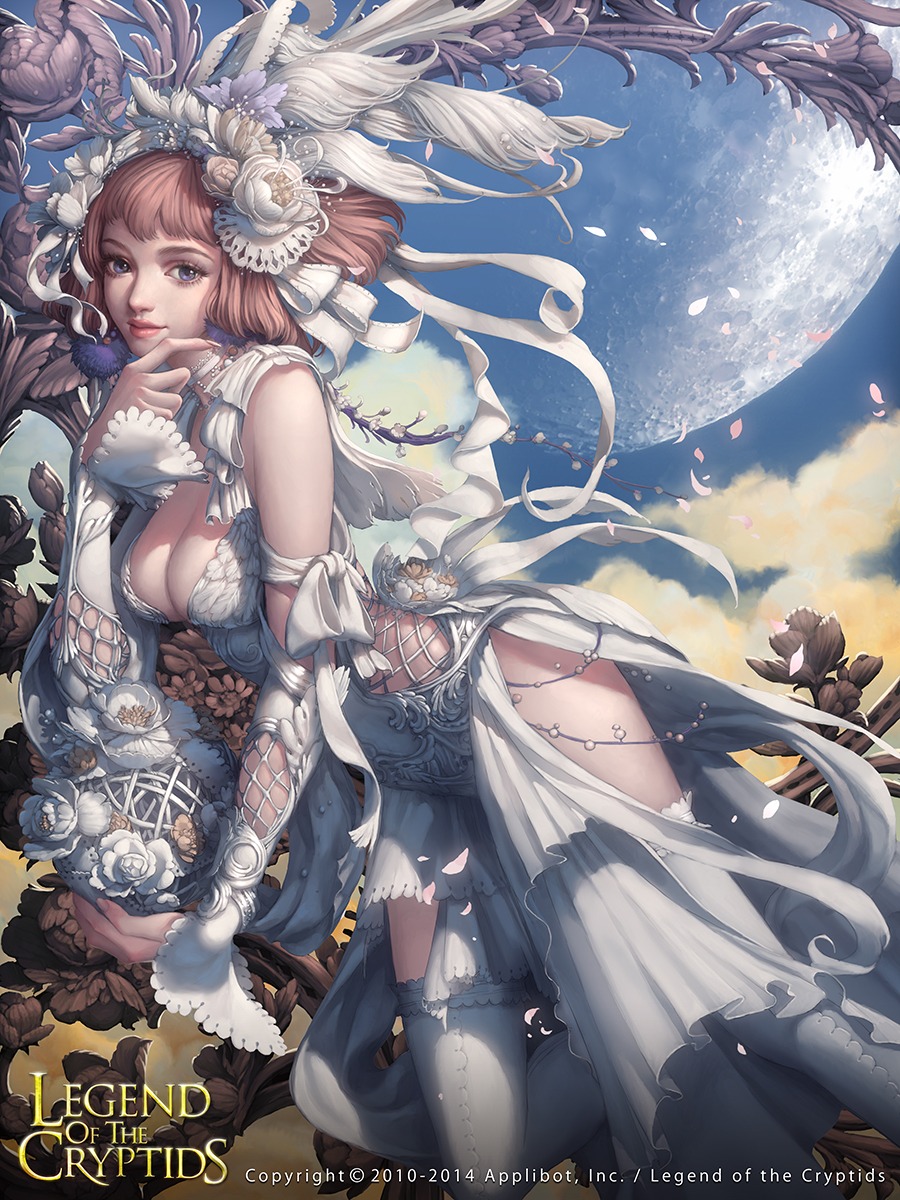 cleavage, dress, lange, legend_of_the_cryptids, thighhighs