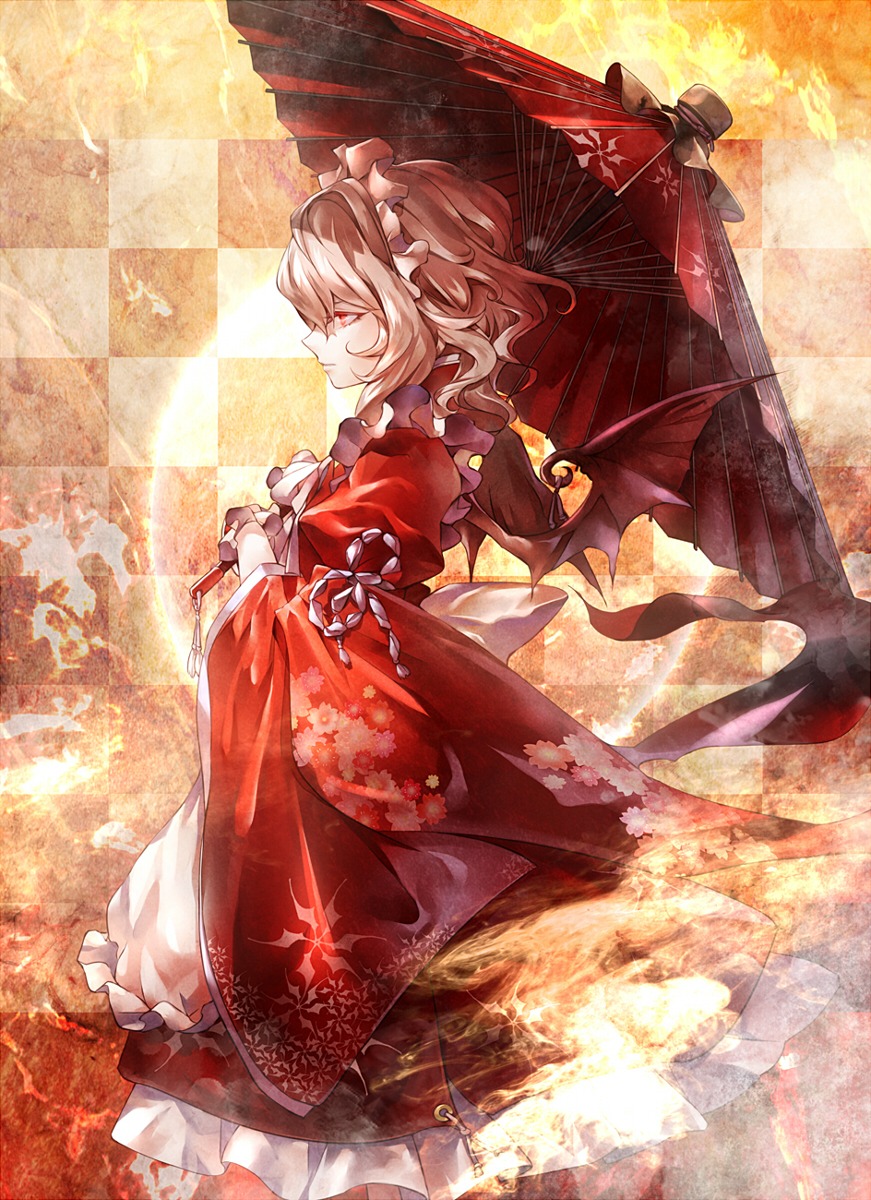 japanese_clothes, kozou, remilia_scarlet, touhou