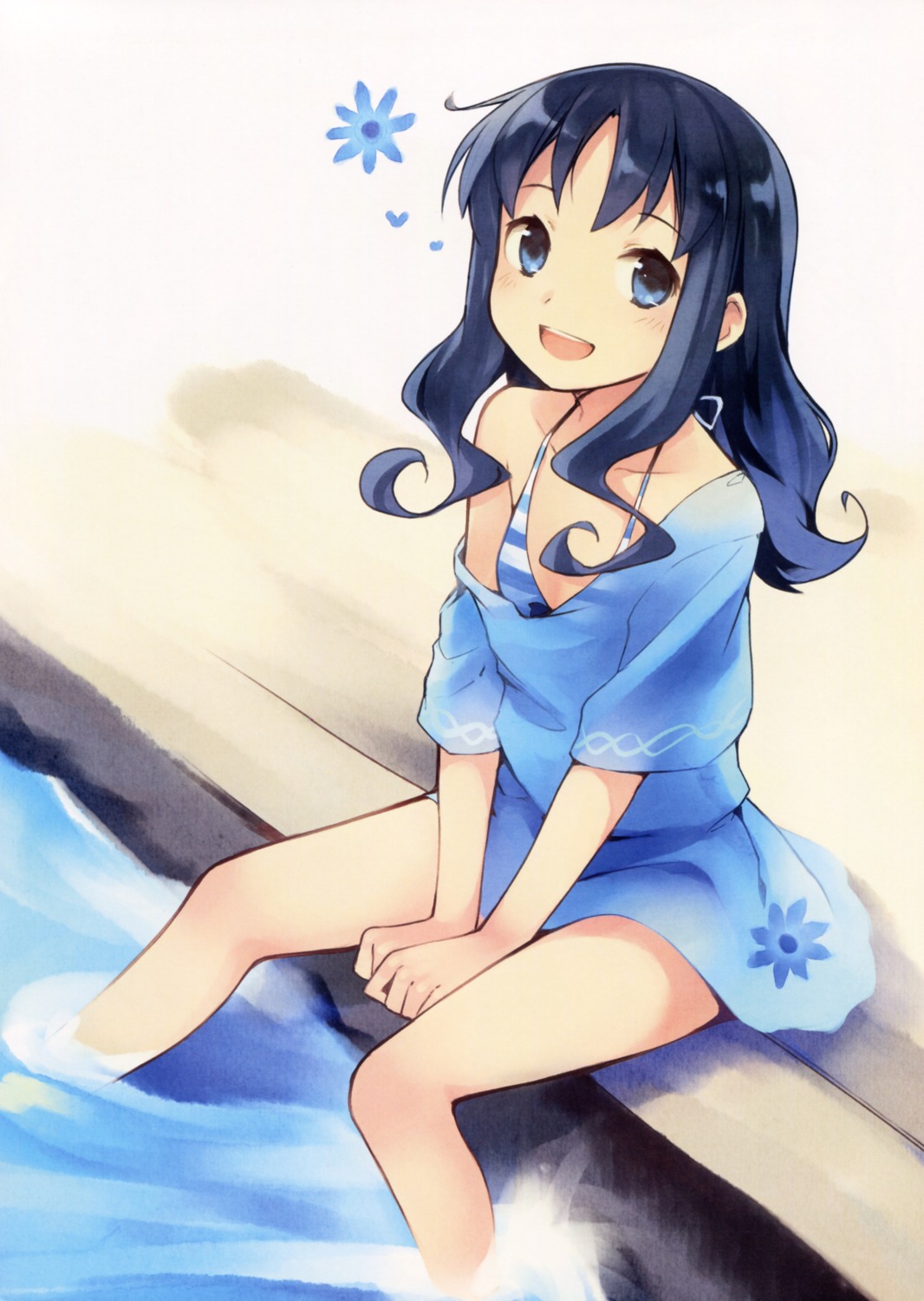 bikini, dress, heartcatch_precure!, kurumi_erika, kyuri, precure, swimsuits