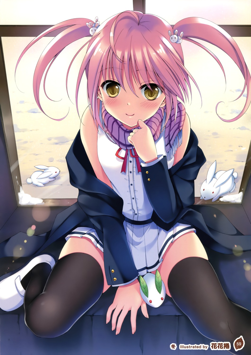 cheerleader, hanahanamaki, thighhighs