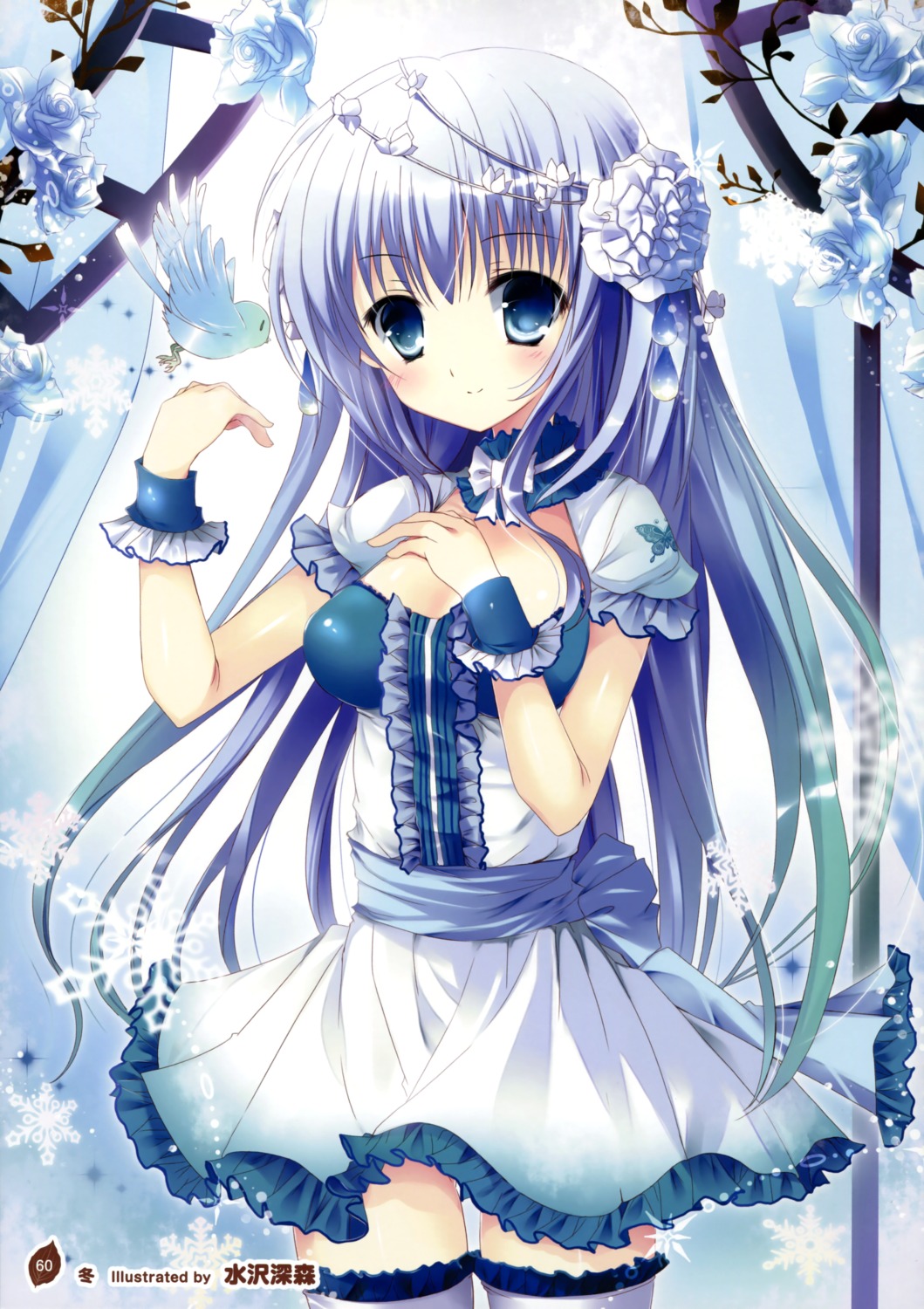dress, mizusawa_mimori, thighhighs