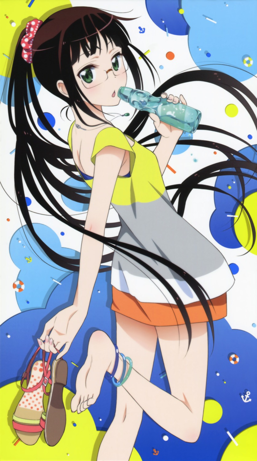 feet, megane, miyamoto_ruri, nisekoi, sugiyama_nobuhiro