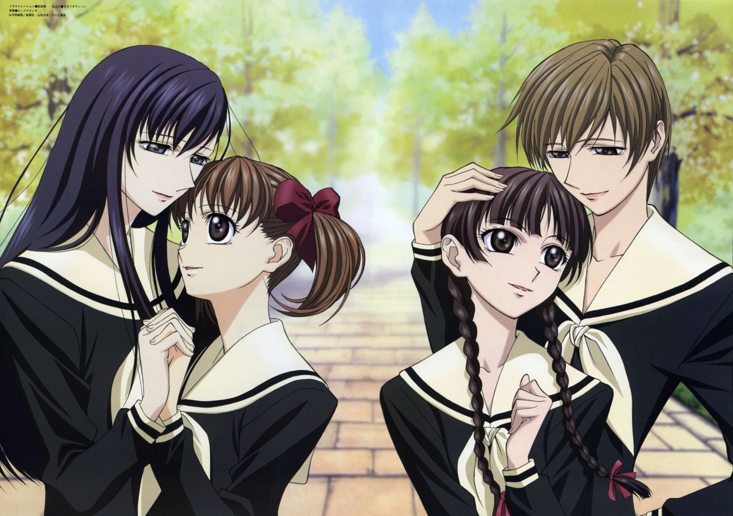 fukuzawa_yumi, hasekura_rei, maria-sama_ga_miteru, matsushima_akino, ogasawara_sachiko, seifuku, shimazu_yoshino