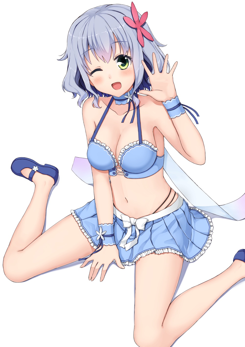 amagi_brilliant_park, cleavage, muse_(amagi_brillant_park), terras, wings
