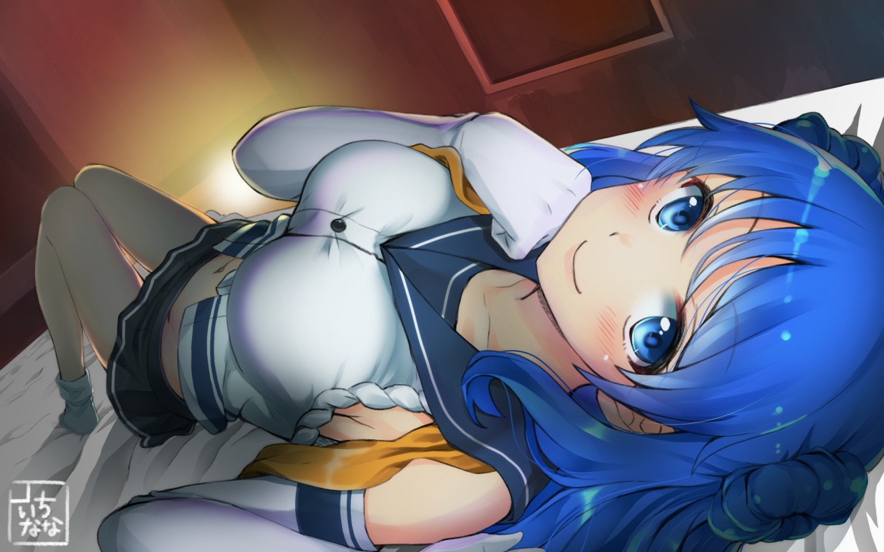 itinana, kantai_collection, seifuku, urakaze_(kancolle)