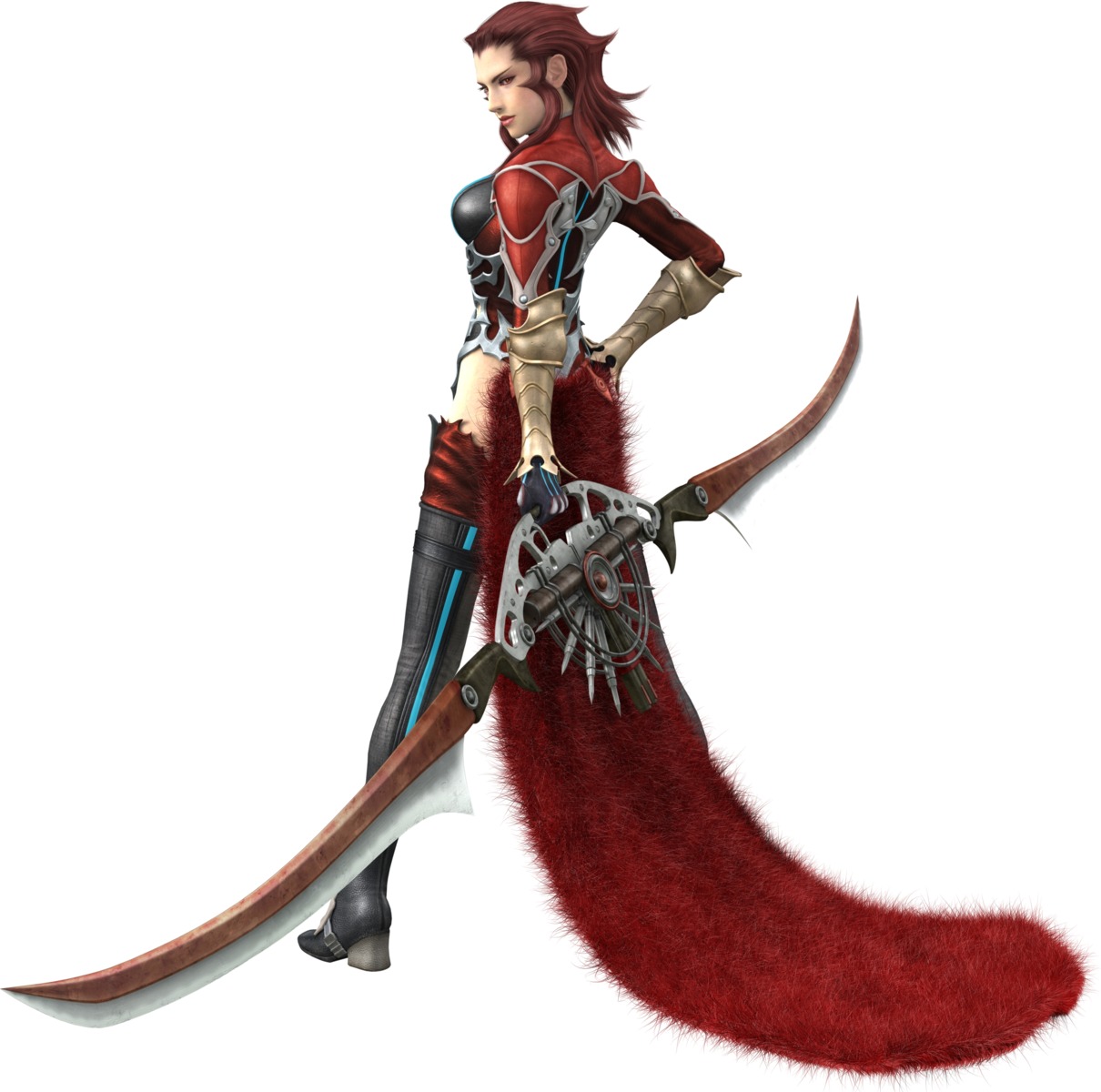 cg, dirge_of_cerberus, final_fantasy, final_fantasy_vii, rosso_the_crimson