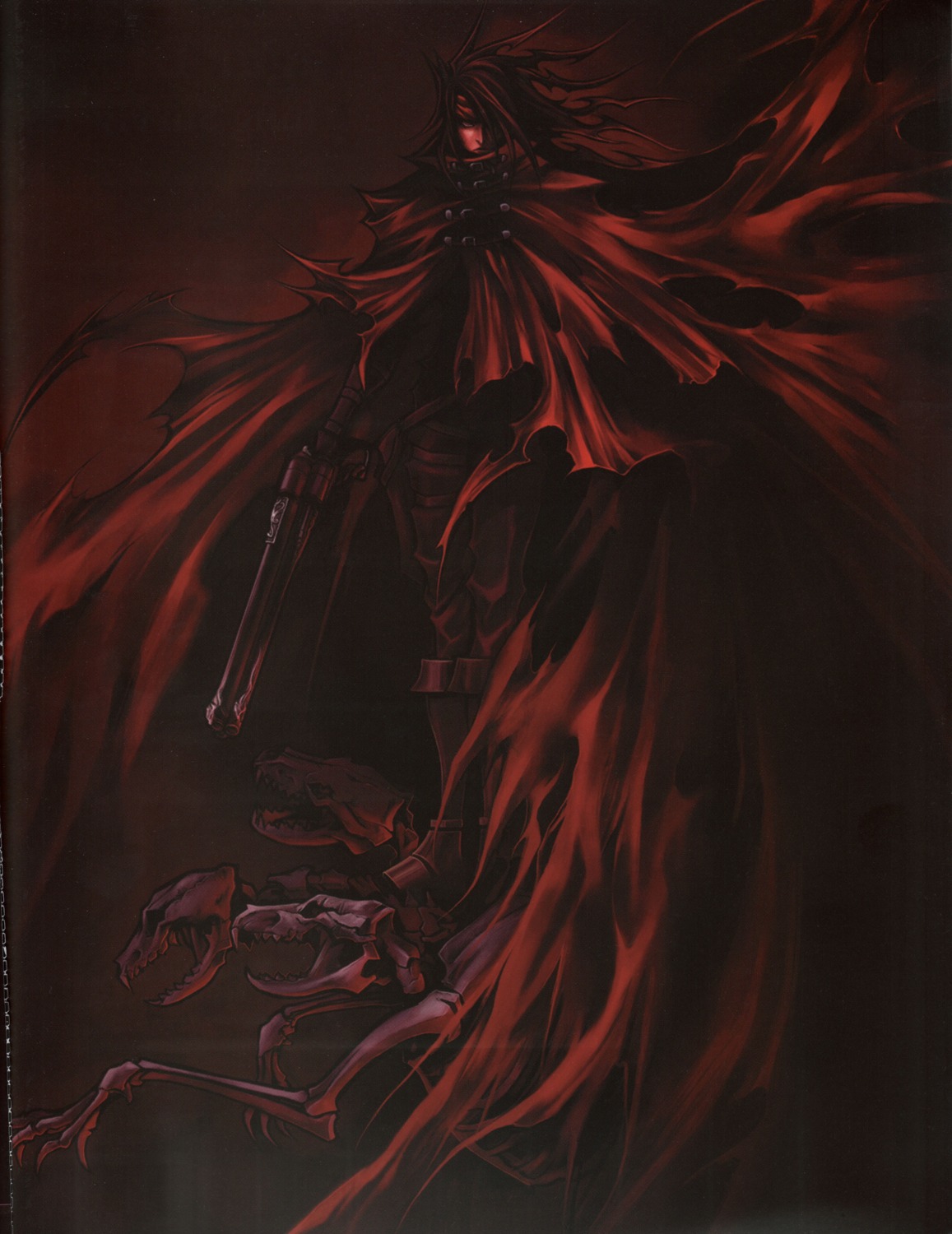 dirge_of_cerberus, final_fantasy, final_fantasy_vii, male, nomura_tetsuya, vincent_valentine