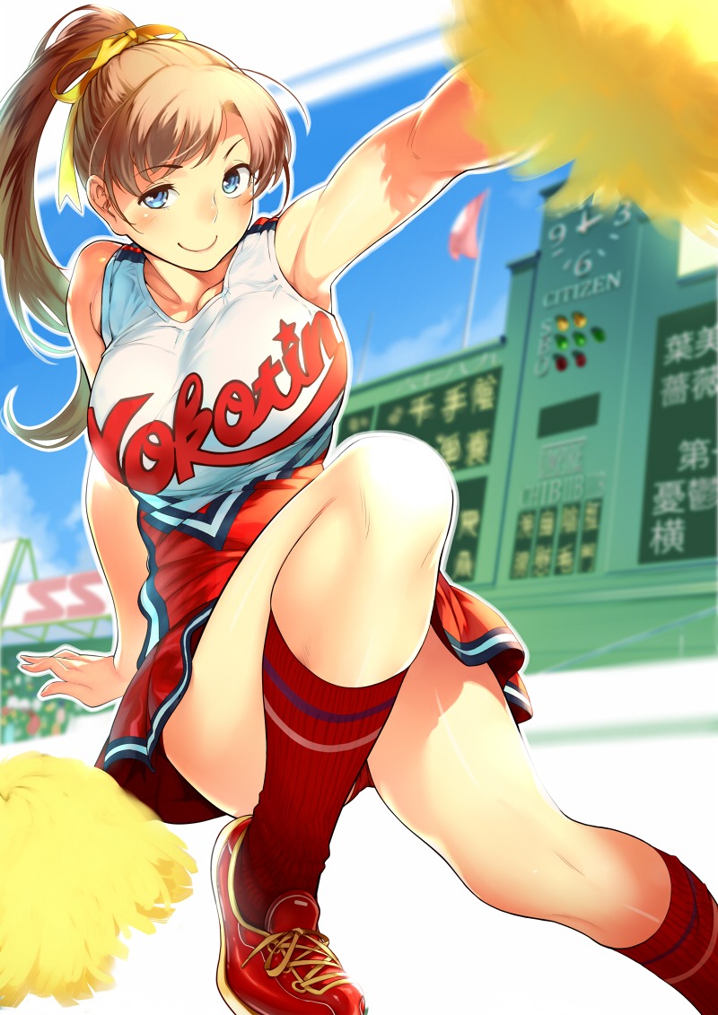 cheerleader, pantsu, twinpoo