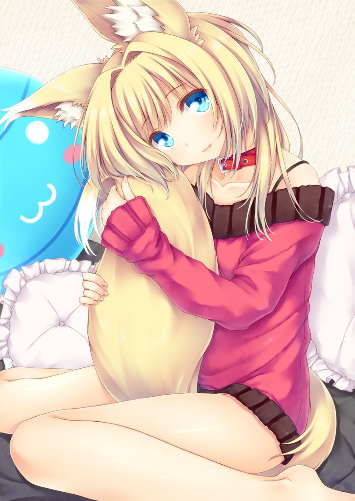 animal_ears, kitsune, rayn, tail