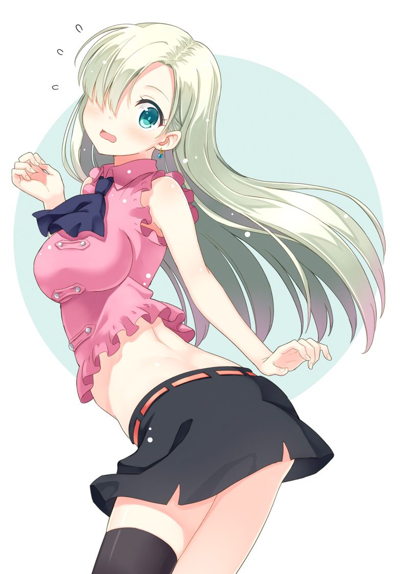 elizabeth_liones, hyuuga_azuri, nanatsu_no_taizai, thighhighs