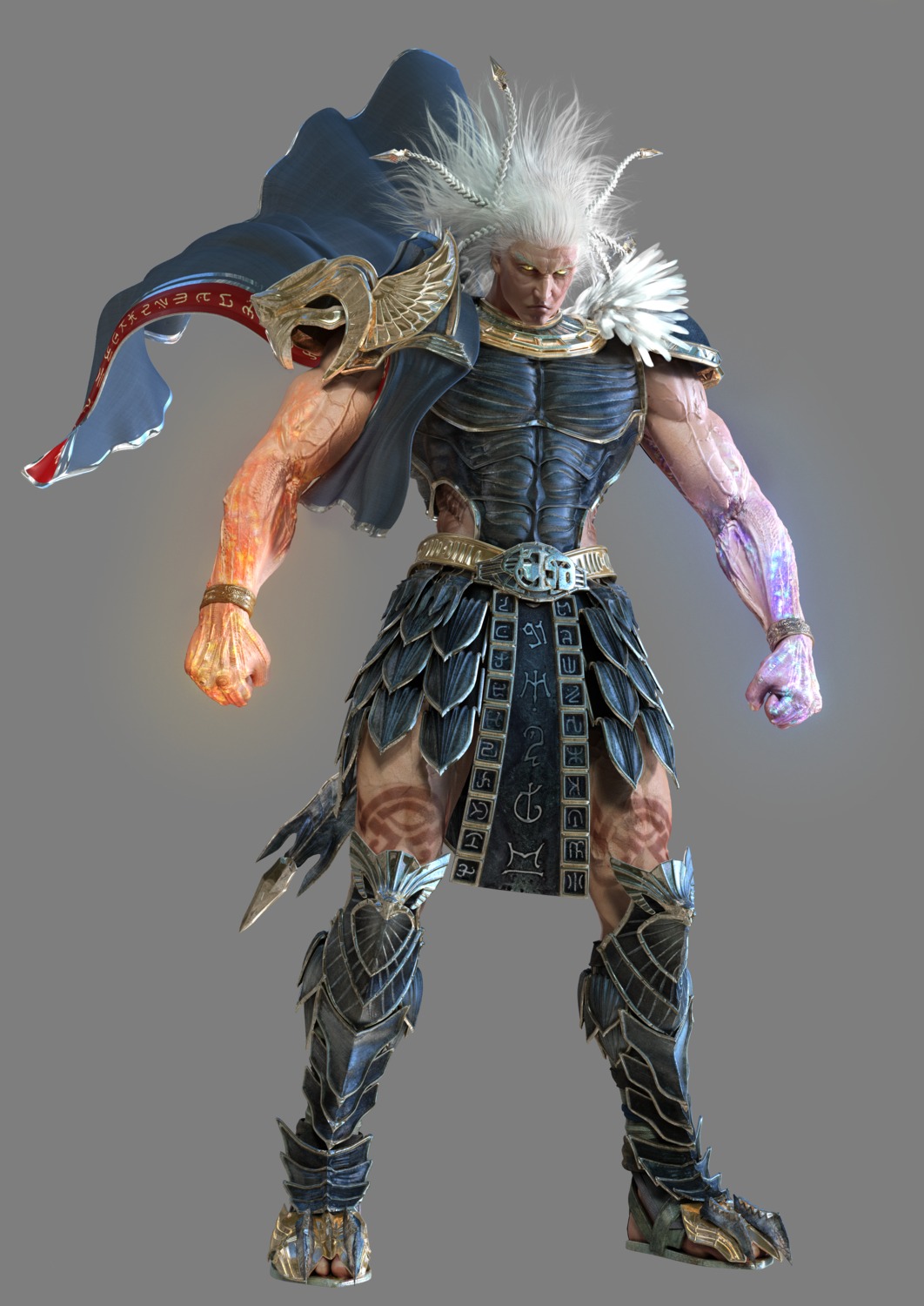 algol_(soul_calibur), armor, cg, male, soul_calibur, soul_calibur_iv