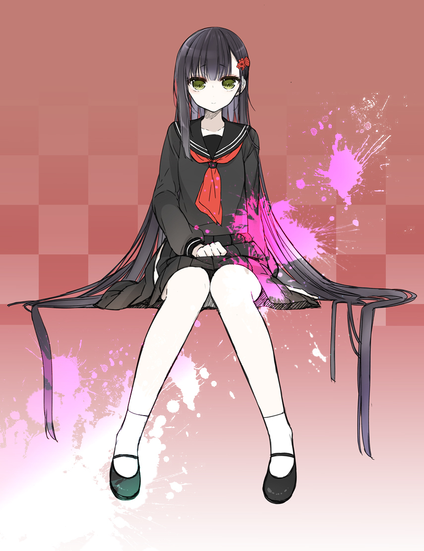 sakiyo_cake, seifuku, trap
