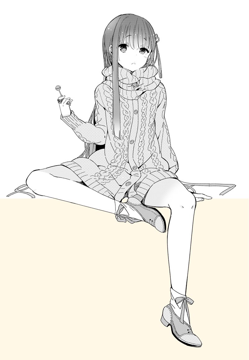 monochrome, sakiyo_cake, trap