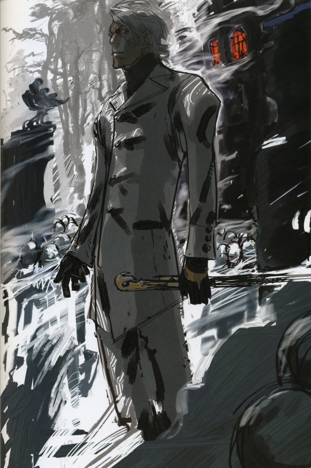 devil_may_cry, male, tsuchibayashi_makoto, weapon