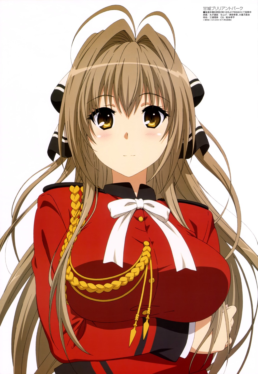amagi_brilliant_park, breast_hold, maruko_tatsunari, sento_isuzu, uniform