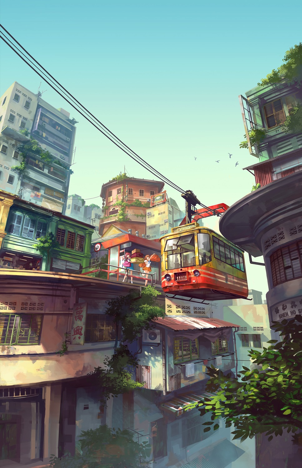 chong_feigiap, coffy, culture_japan, landscape, seifuku, suenaga_mirai