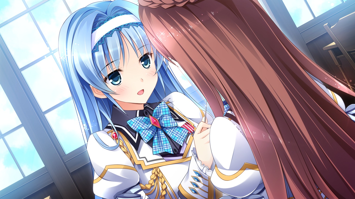 amano_yuu, ensemble_(company), game_cg, ninomiya_mikoto, otome_ga_kanaderu_koi_no_aria, seifuku, trap, tsukahara_izumi