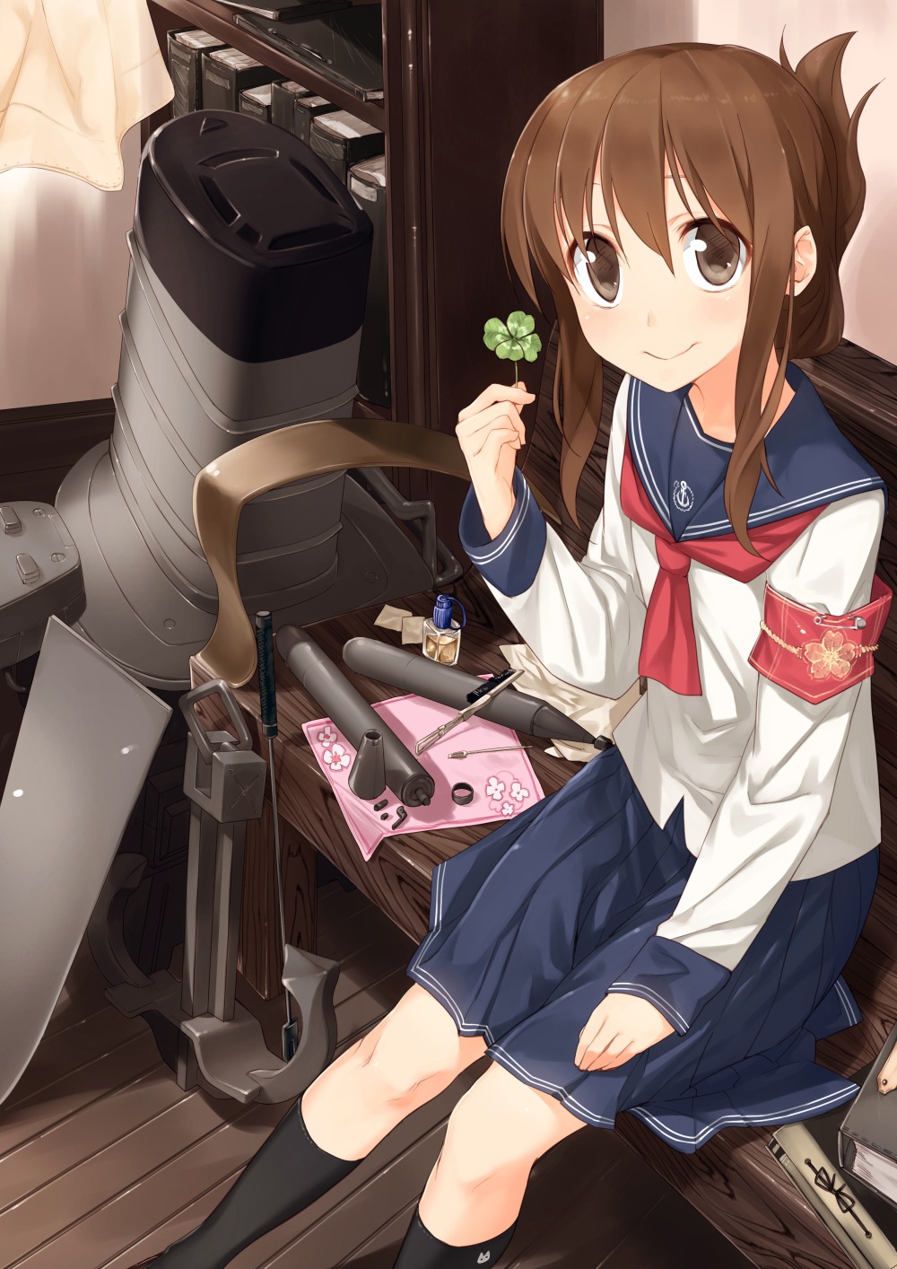 inazuma_(kancolle), kantai_collection, pino_(artist), seifuku