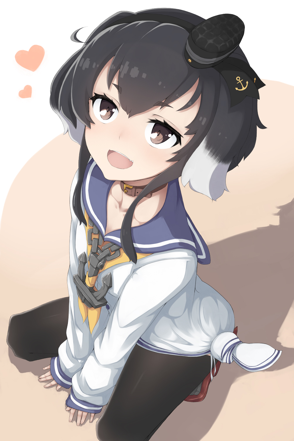 kantai_collection, mku, thighhighs, tokitsukaze_(kancolle)
