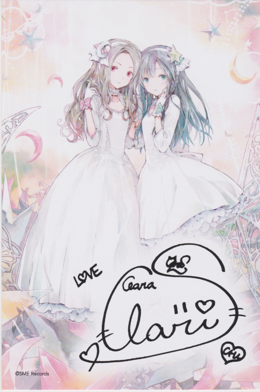 autographed, clara, claris, dress, karen_(claris), takano_otohiko