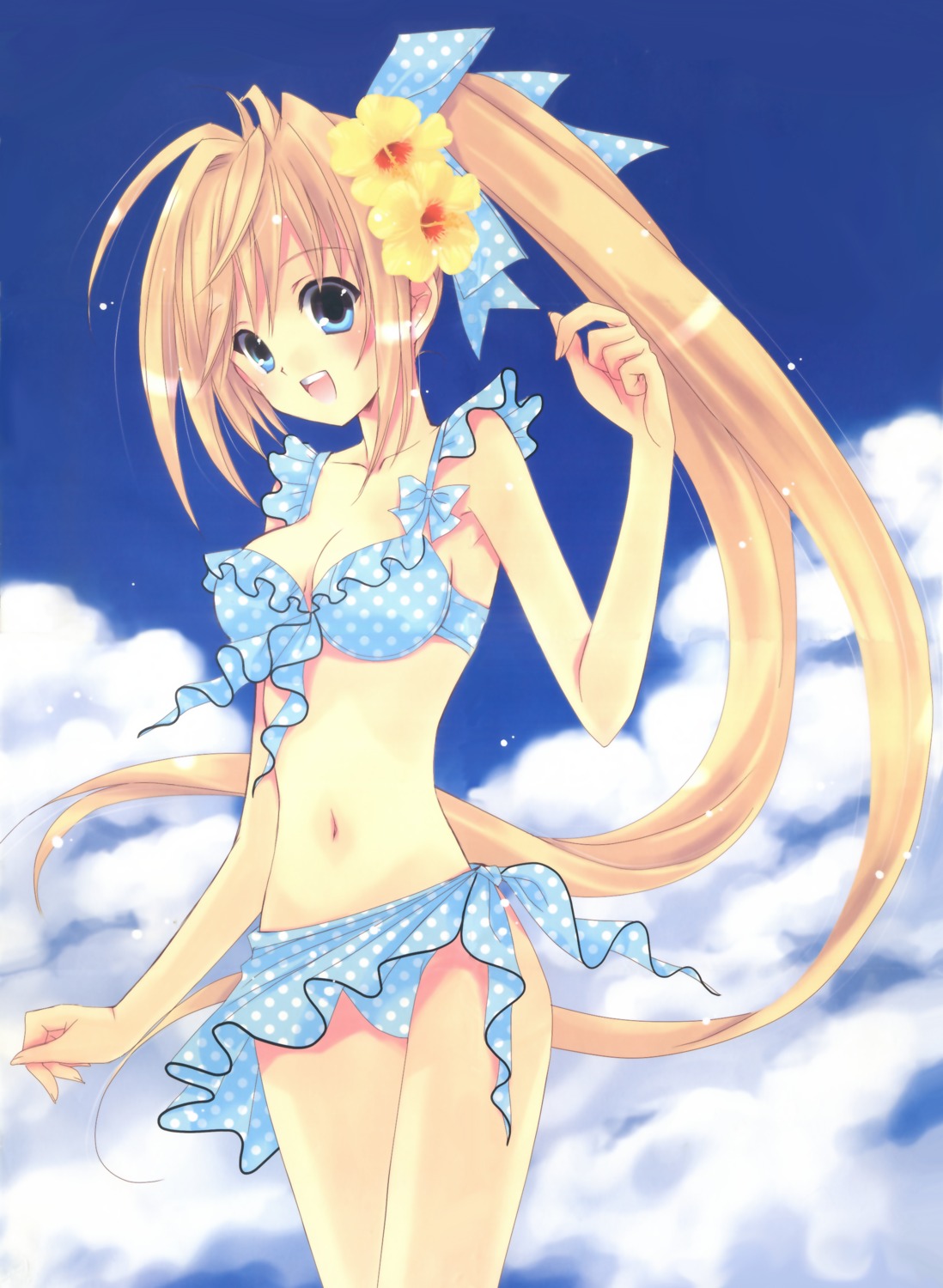 bikini, cleavage, nanase_aoi, swimsuits