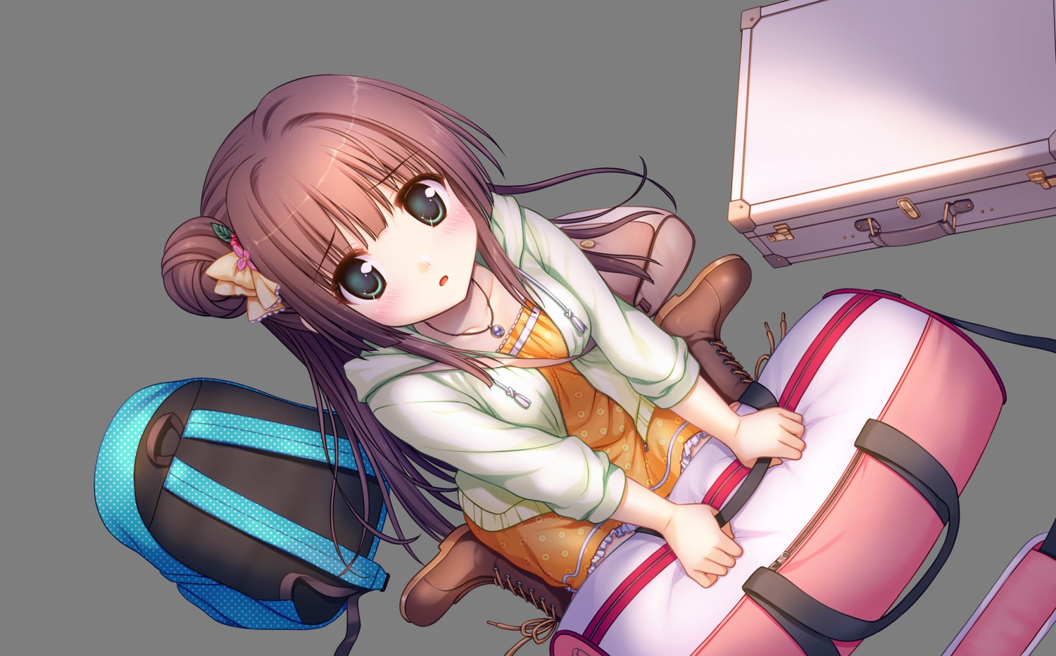 august, daitoshokan_no_hitsujikai, daitoshokan_no_hitsujikai_houkago_shippo_days, digital_version, dress, fujimiya_sakuya, natsuno_io, transparent_png