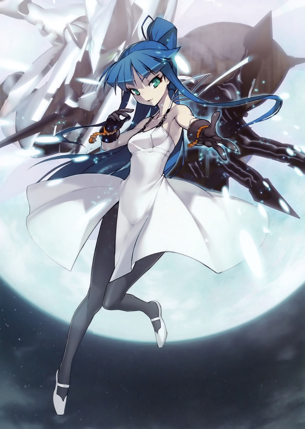 dress, full_metal_daemon_muramasa, mecha, minato_hikaru, namaniku_atk, nitroplus, pantyhose