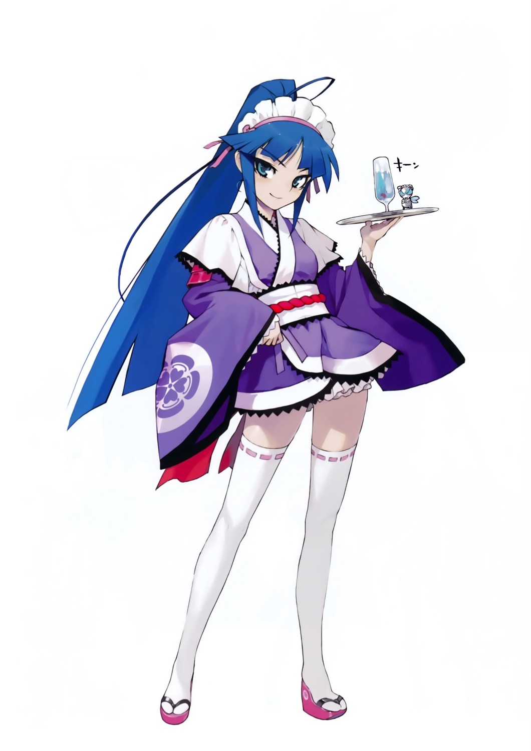 full_metal_daemon_muramasa, heels, japanese_clothes, kimono, lolita_fashion, minato_hikaru, namaniku_atk, nitroplus