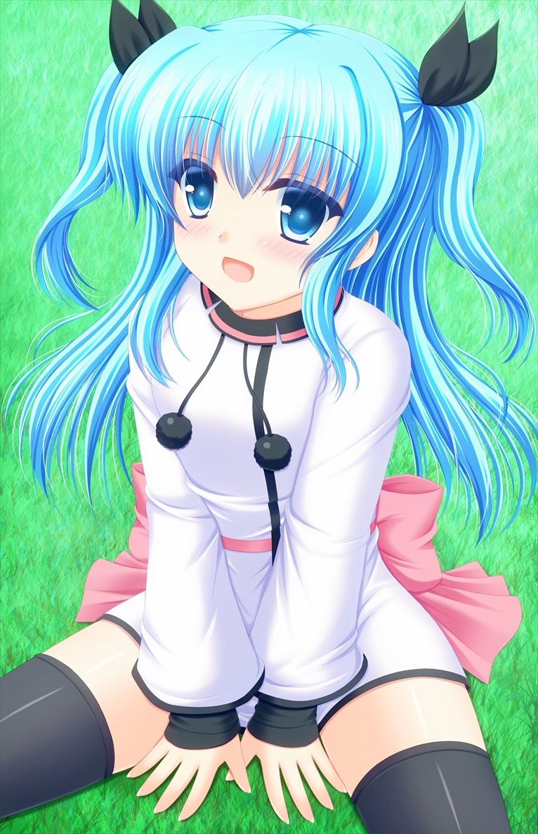 dress, noel_(sora_no_method), shimotsuki_keisuke, sora_no_method, thighhighs