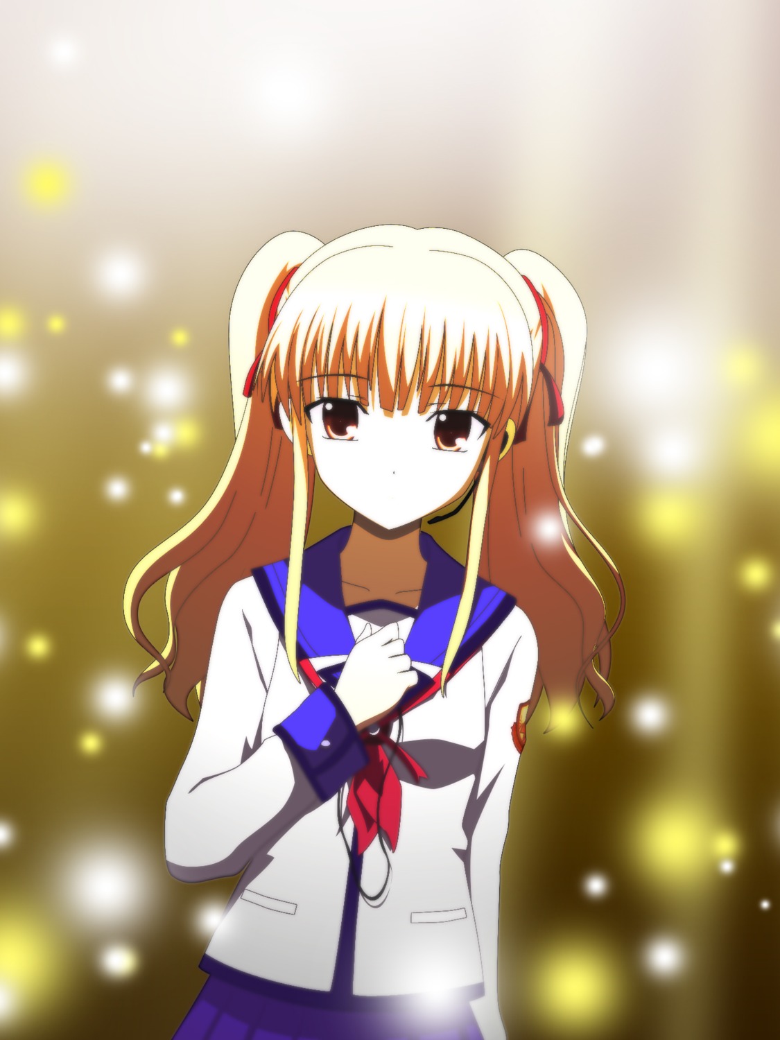 angel_beats!, seifuku, tazu, yusa