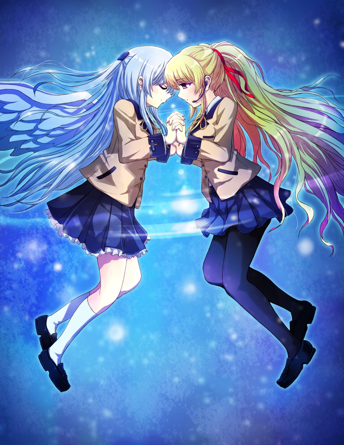 angel_beats!, pantyhose, seifuku, tachibana_kanade, tazu, yusa