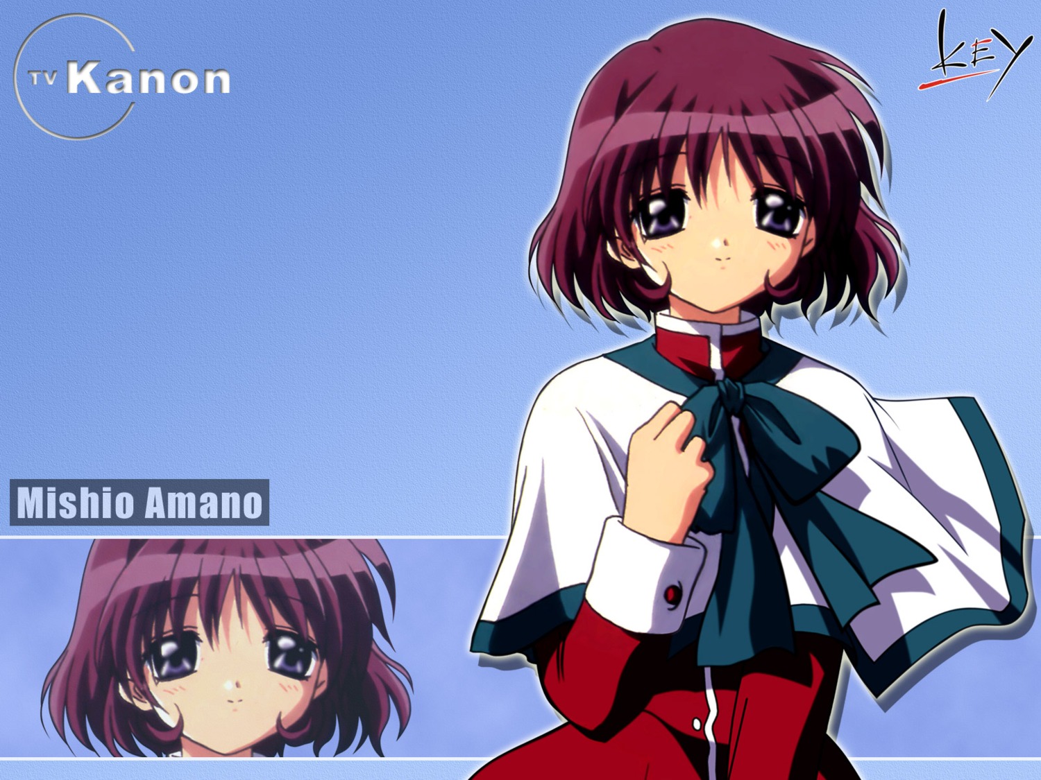 amano_mishio, kanon, wallpaper