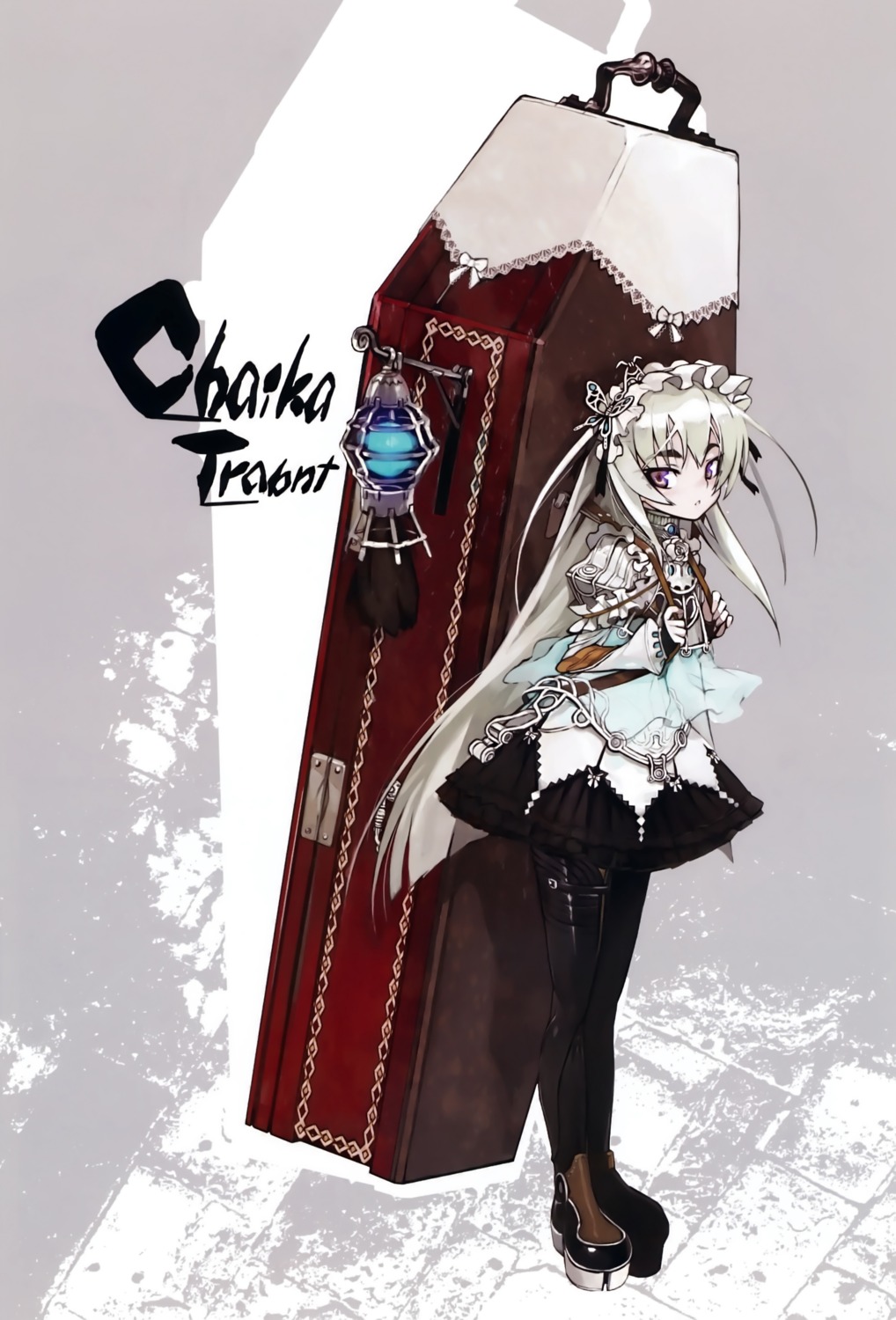 chaika_trabant, gothic_lolita, heels, hitsugi_no_chaika, lolita_fashion, namaniku_atk, thighhighs