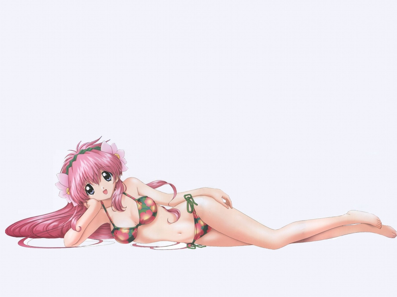 bikini, galaxy_angel, hagiya_yasunari, milfeulle_sakuraba, swimsuits, wallpaper