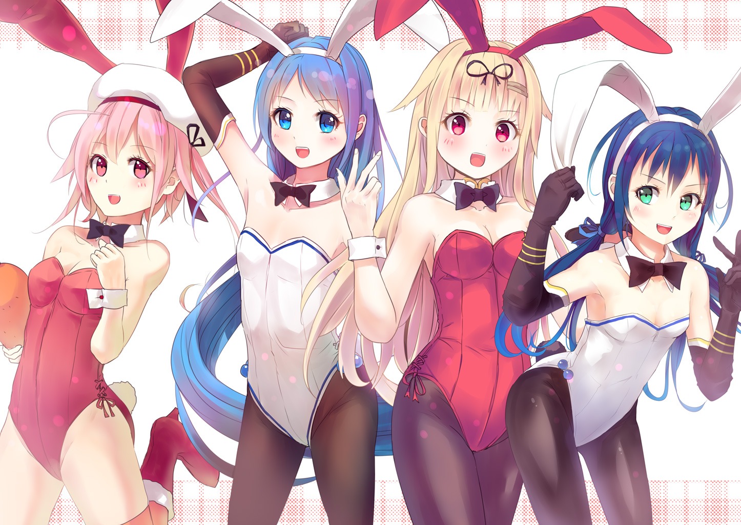 animal_ears, bunny_ears, bunny_girl, cleavage, culter, harusame_(kancolle), heels, kantai_collection