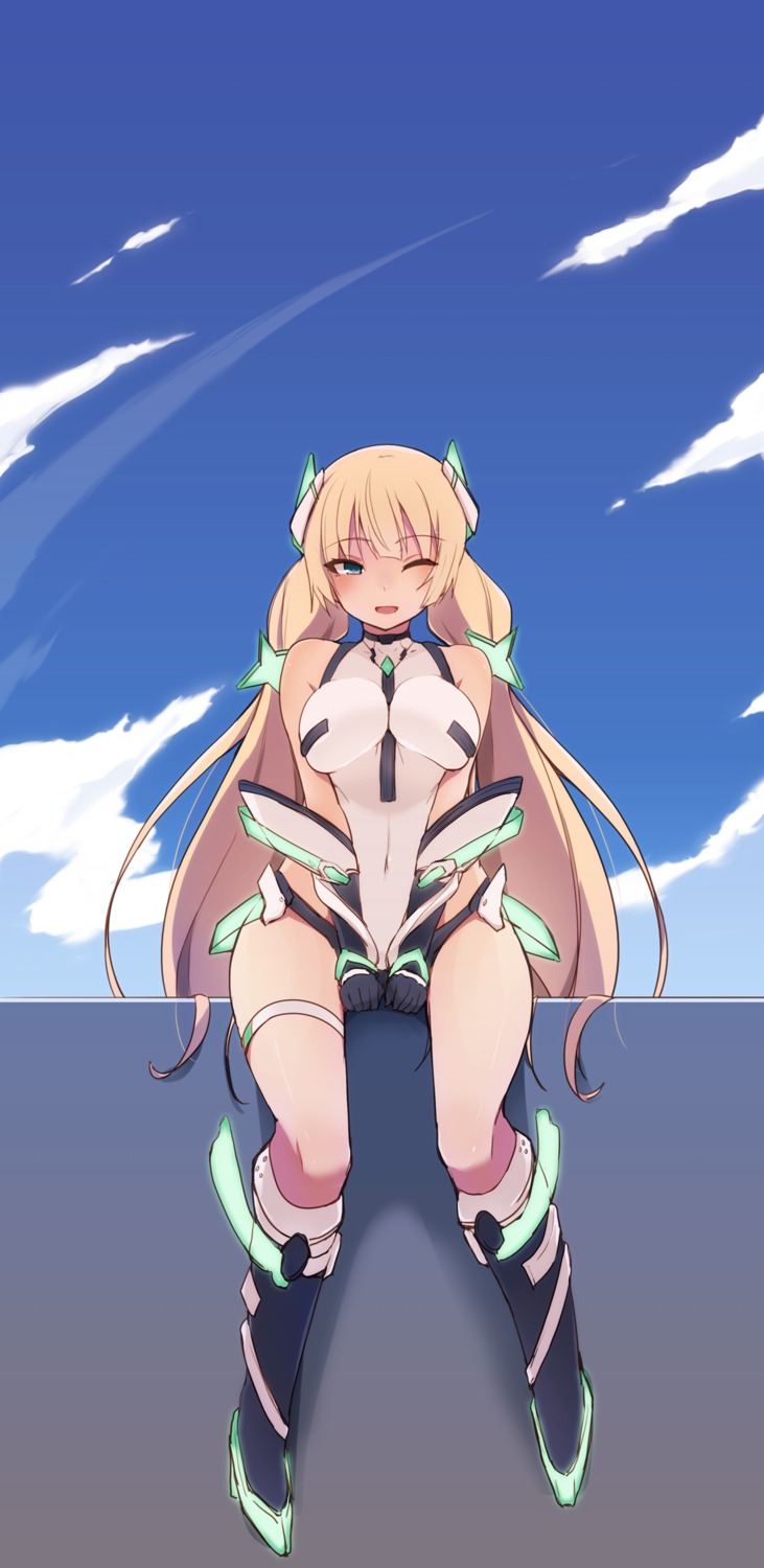 angela_balzac, bodysuit, maze_(gochama_ze_gohan), rakuen_tsuihou