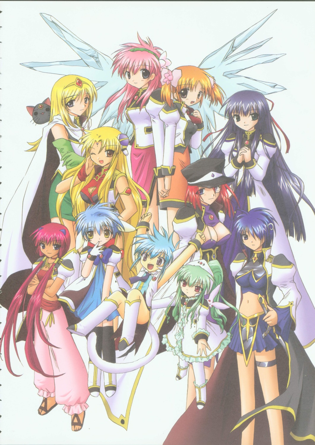 animal_ears, anise_azeat, apricot_sakuraba, chinadress, cleavage, dress, forte_stollen, galaxy_angel