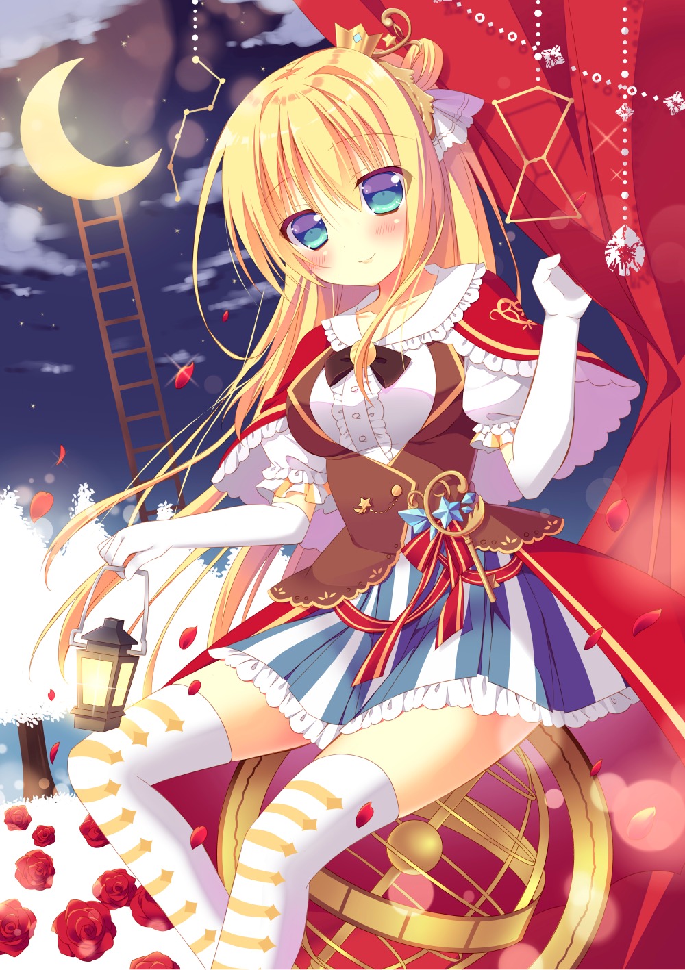 dress, sakura_yuduna, thighhighs