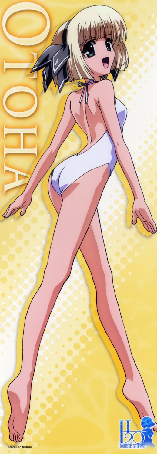ass, h2o_~footprints_in_the_sand~, okuda_atsushi, otoha, stick_poster, swimsuits