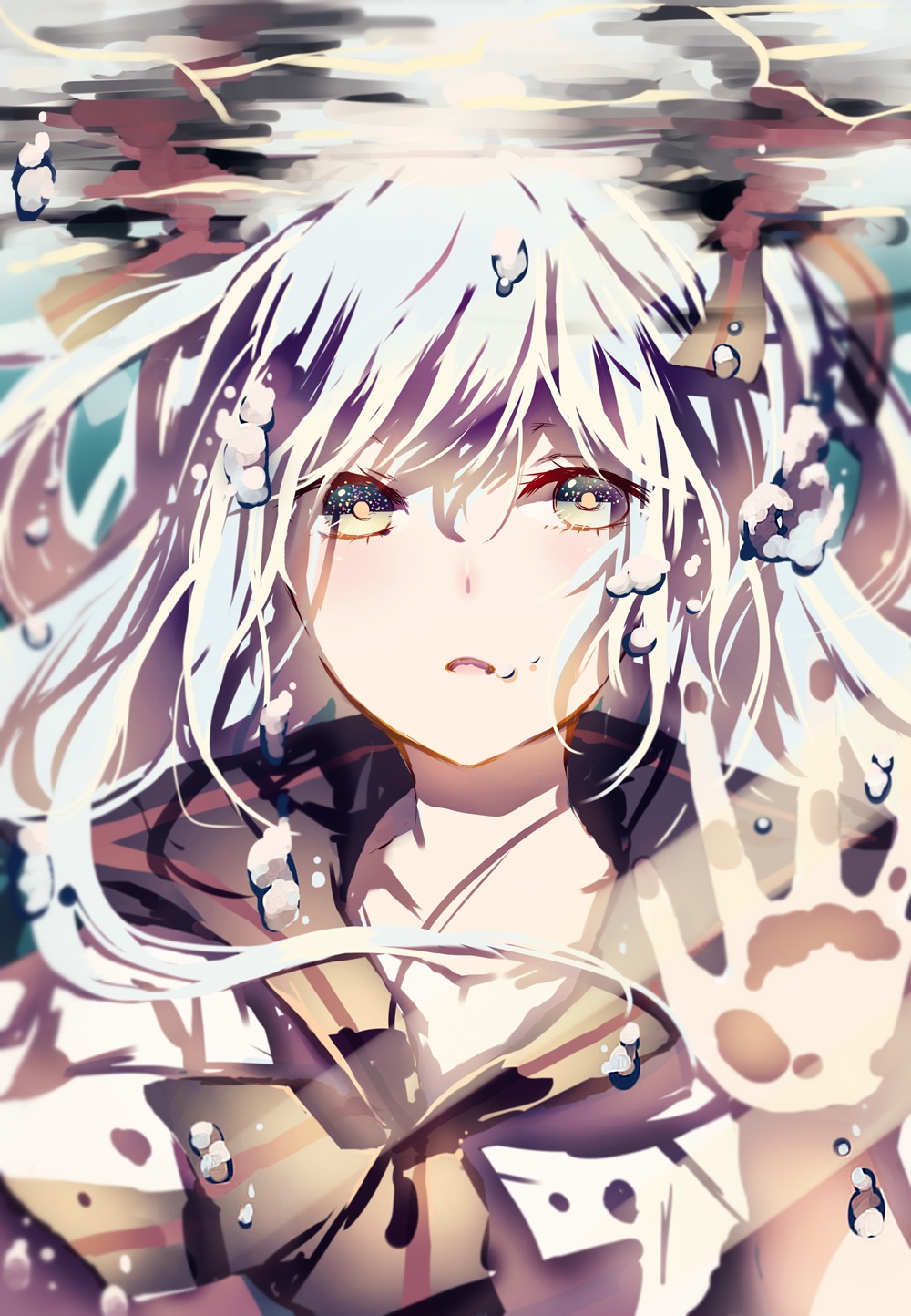 bottle_miku, hatsune_miku, pudding, vocaloid