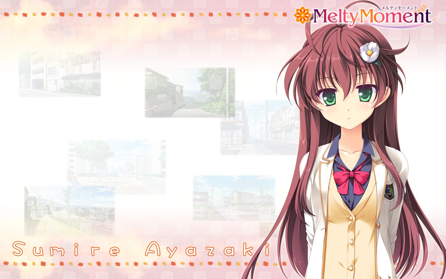 ayazaki_sumire, hook, melty_moment, seifuku, wallpaper