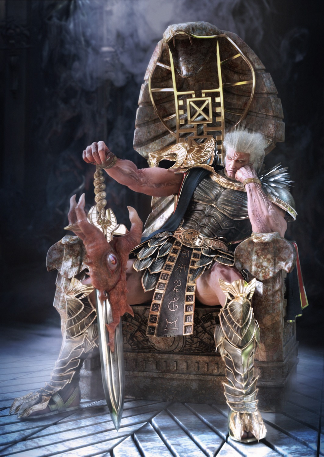 algol_(soul_calibur), armor, male, soul_calibur, soul_calibur_iv, sword