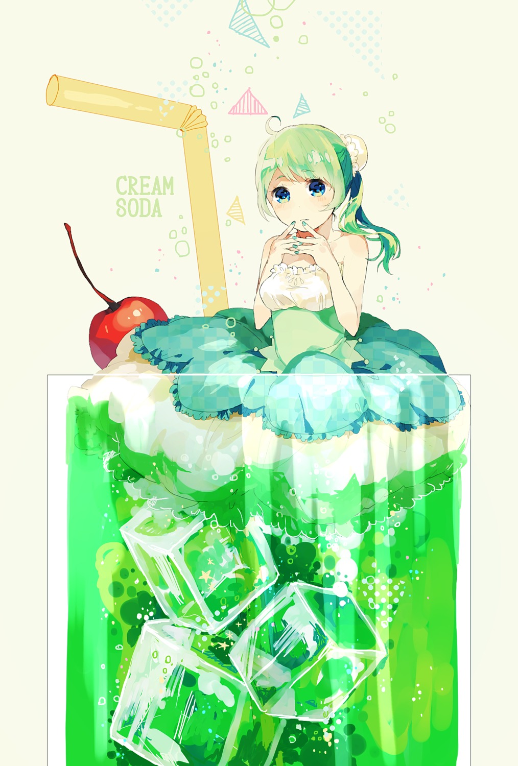 anthropomorphization, cream_soda, dress, yuya_kyoro